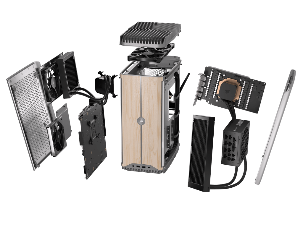 CORSAIR ONE i500 BRIGHT WOOD