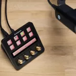 XLR Mic op de Stream Deck+