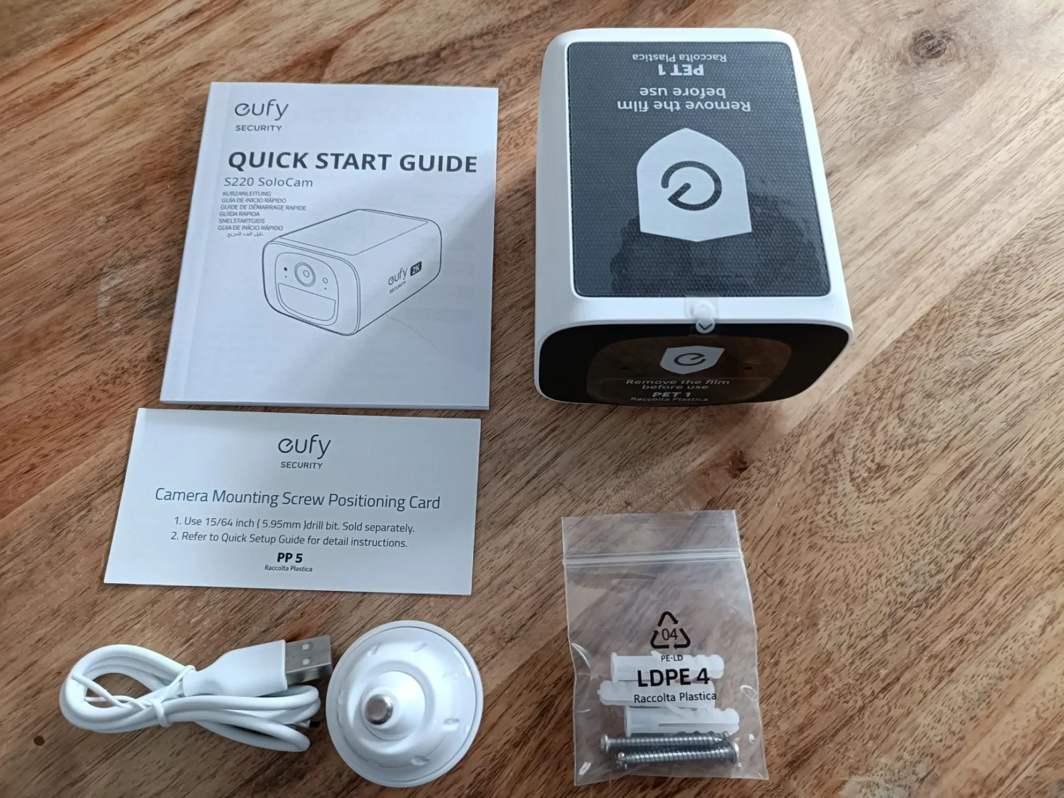 Eufy solo cam s220
